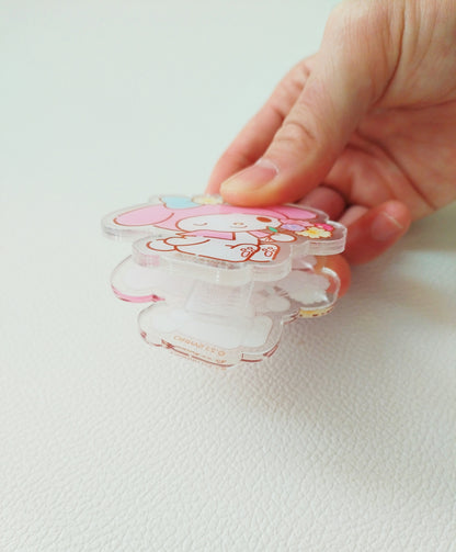 Sanrio Floral Acrylic Paper Clip/Journal Clip