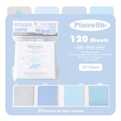 Rosy_Posy_Colored_foldable_Sticky_Note 120 Sheets